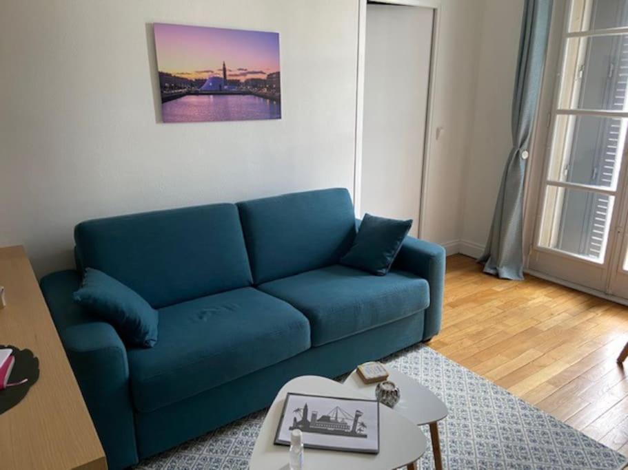 Appartement Perret Vue Sur Mer Le Havre Esterno foto
