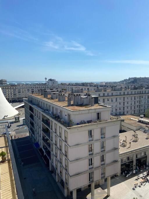 Appartement Perret Vue Sur Mer Le Havre Esterno foto